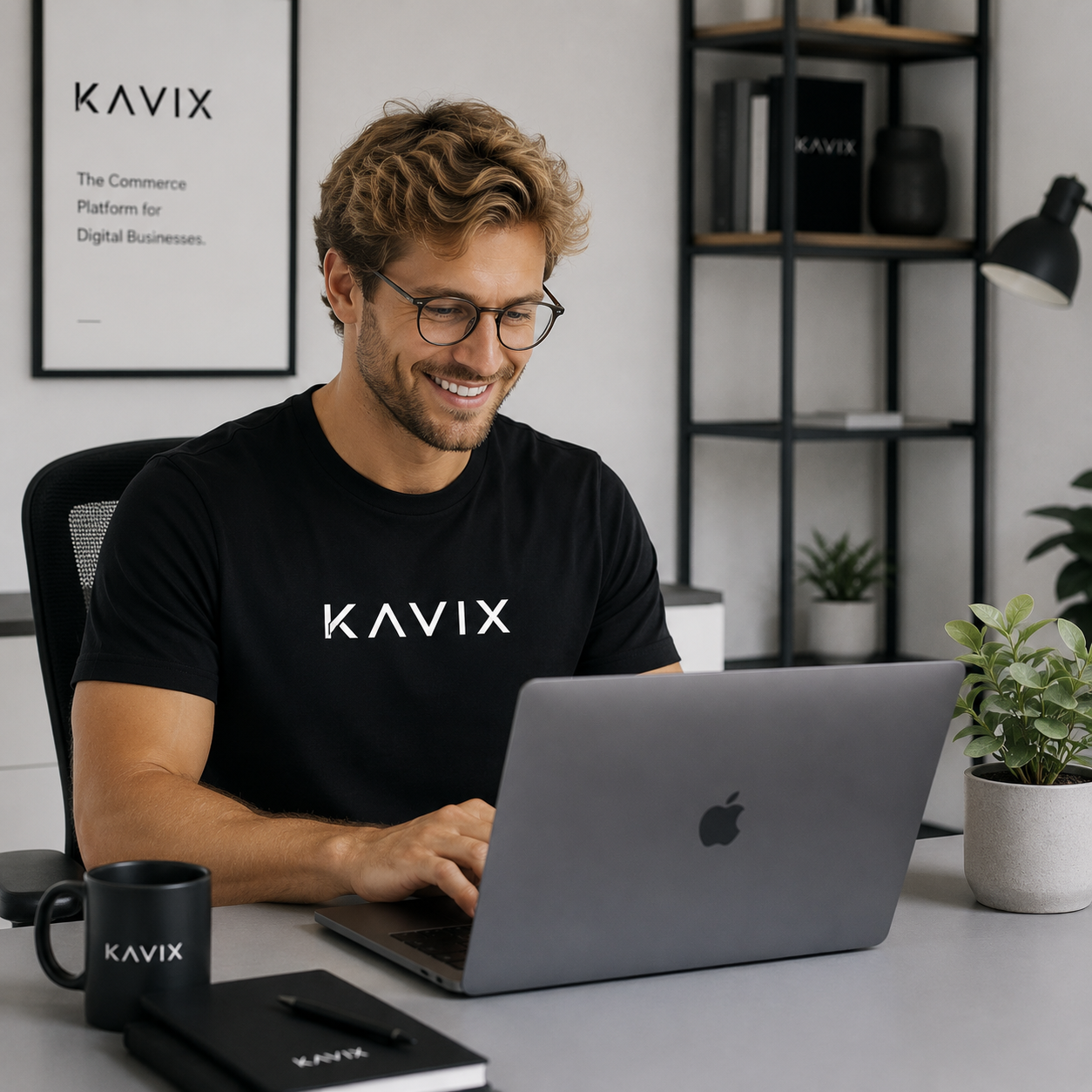 A KAVIX operator reviewing performance in the dashboard